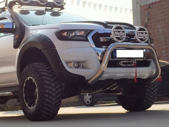Ford Ranger Sentetik Halatlı Off-Road 4x4 Elektrikli Vinç