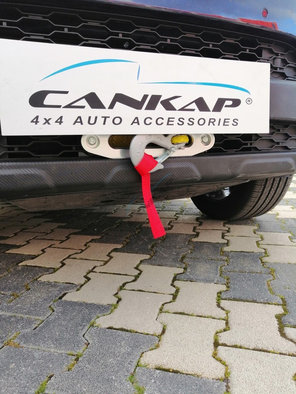 Ssangyong Sentetik Halatlı Off-Road 4x4 Elektrikli Vinç