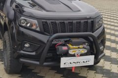 Nissan Navara Np300  Ledsiz Ön Panjur, Düz Tip-Siyah