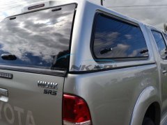 Toyota Hilux Revo Camlı Kabin, Aeroklas Yukarı Açılır Yan Camlı