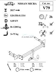 NISSAN MICRA ÇEKİ DEMİRİ V79