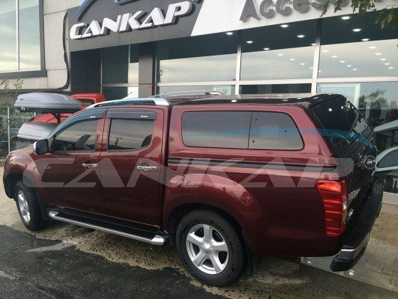 Isuzu D-max Camlı Kabin, Aeroklas Kelebek Yan Camlı