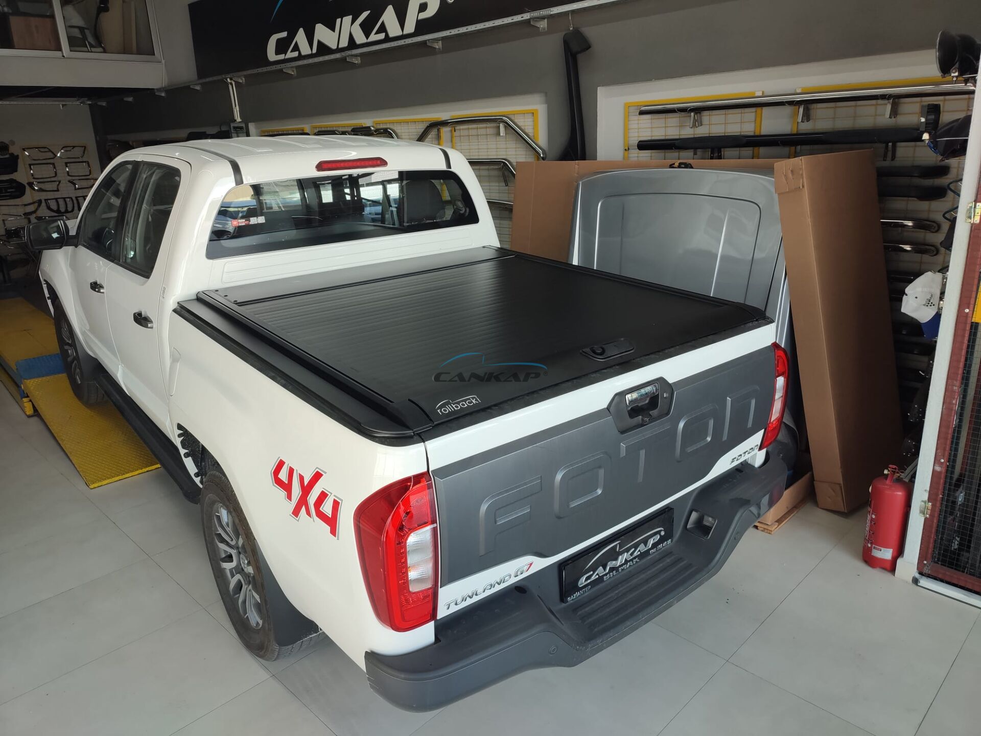 Foton Tunland G7, Manuel Sürgülü Kapak, Rollback